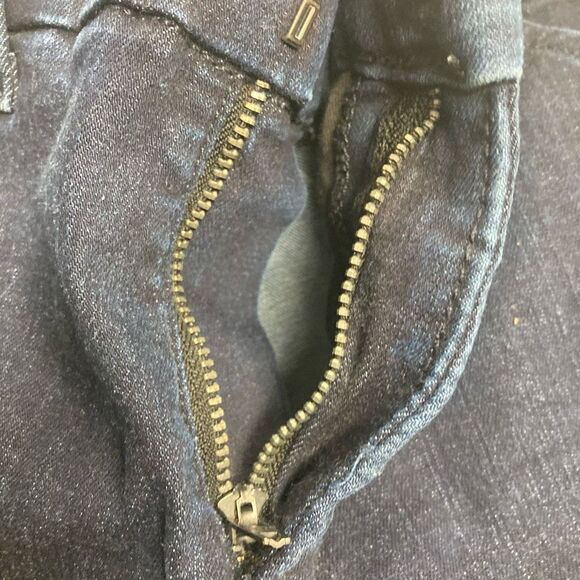 EXPRESS Women’s Dark Wash Skinny Jeans Size 6S 27” Inseam - Picture 10 of 11